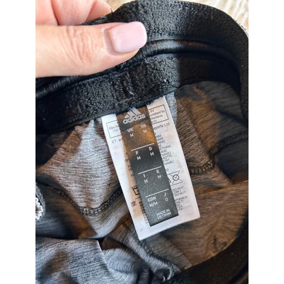 Adidas Men's Vented Athletic Pull-On Shorts 9" Inseam Running Grey Size Medium - Picture 10 of 14